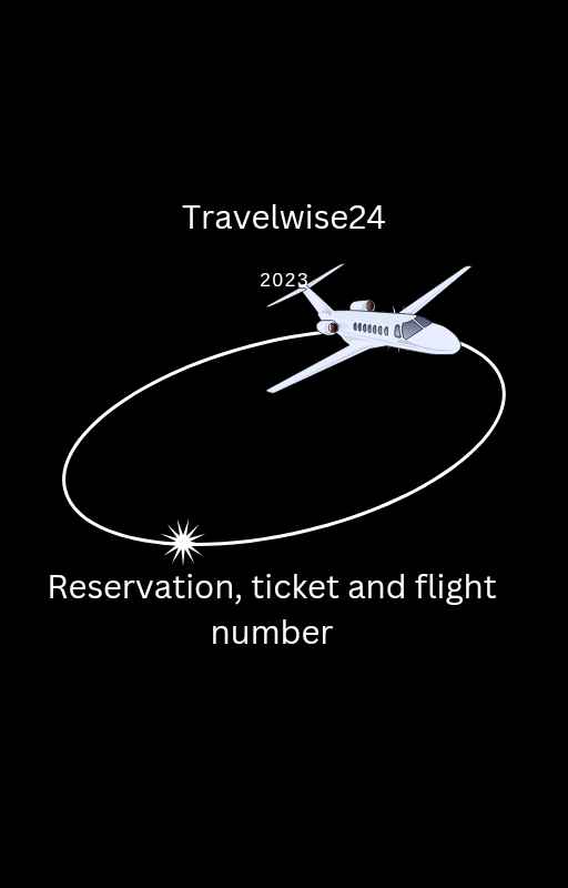 blog about reservation code, flight number