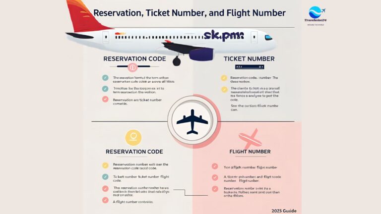 What Differentiates the Reservation Code from the Ticket Number and the Flight Number? Complete Guide 2025