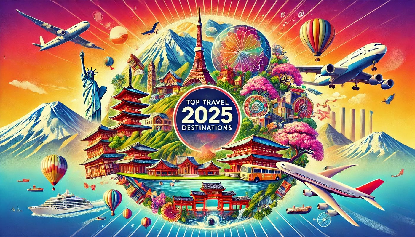 Top Travel Destinations to Explore in 2025: From Hidden Gems to Global Icons