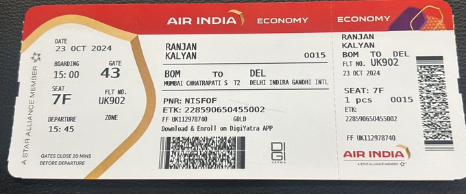 where to find 13 digit ticket number boarding pass
