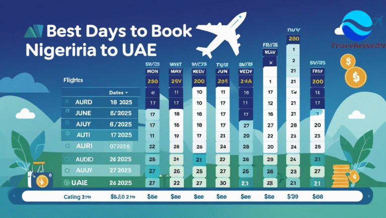 Best Days to Book Cheap Flights from Nigeria to UAE in 2025