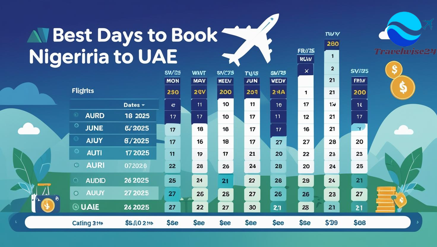Best Days to Book Cheap Flights from Nigeria to UAE in 2025