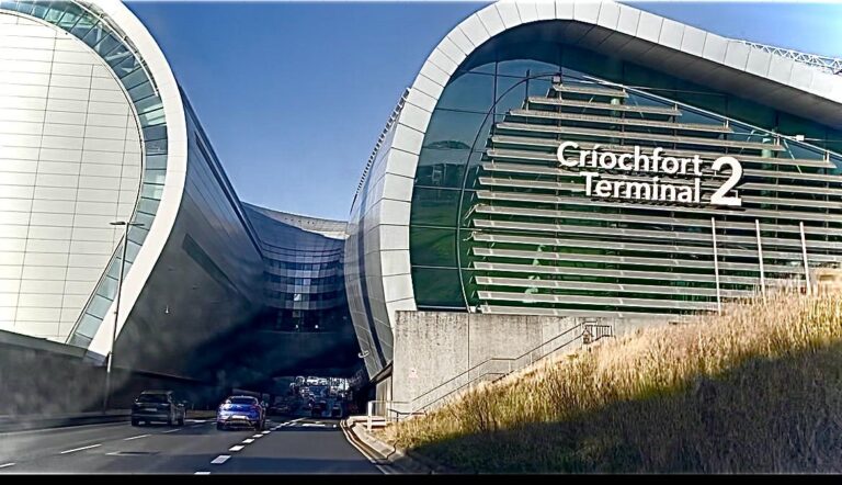 Flying Home from Ireland