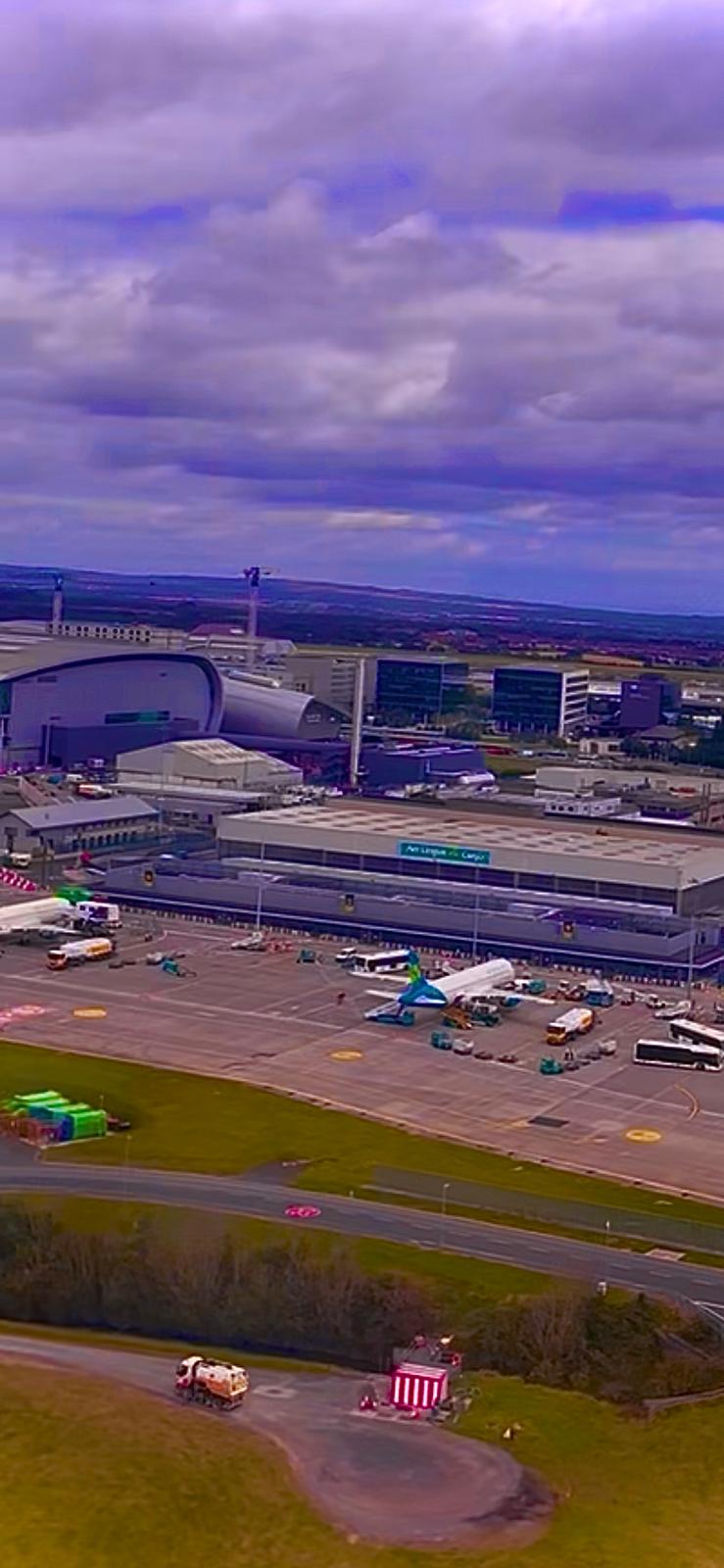 
Flying Home from Ireland 