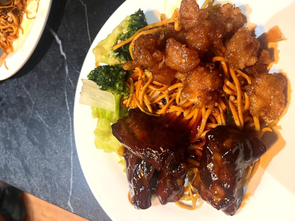 chinese food ribs noodles, Dublin tour