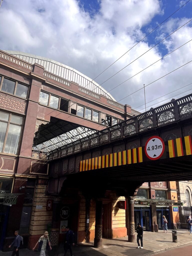 Dublin dart station bridge dublin tour