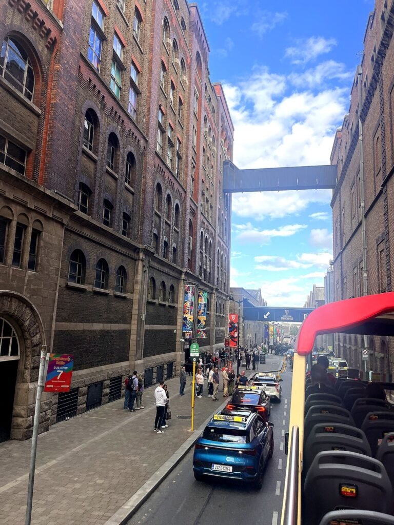 guiness storehouse alley view